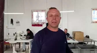 Köyden İstanbul'a çanta imalatı