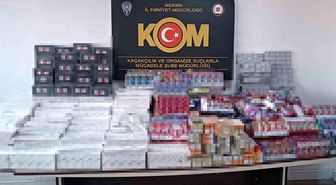 Mersin'de binlerce kaçak ürün ele geçirildi