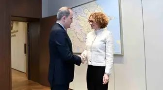 NATO Genel Sekreter Yardımcısı Shekerinska, Azerbaycan Dışişleri Bakanı Bayramov ile bir araya geldi