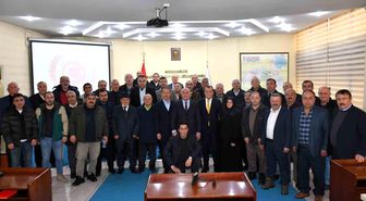 Ovacık Muhtarlarından Teşekkür Ziyareti