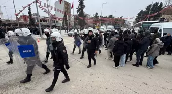 Şanlıurfa'da izinsiz gösteri yapan 7 kişi gözaltına alındı