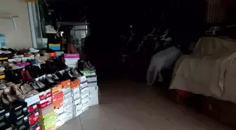 Tarihi Ahi Çarşısı karanlığa gömüldü