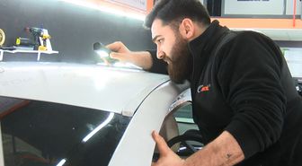 Araç sahibi ekspertizde gerçeği öğrenince fenalaştı