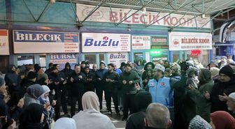 Bilecik'te umreciler kutsal topraklara uğurlandı