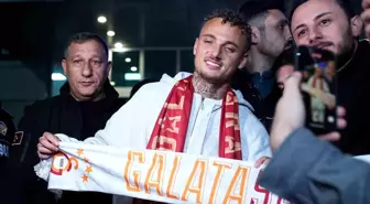 Galatasaray'ın yeni transferi Noa Lang, İstanbul'a geldi