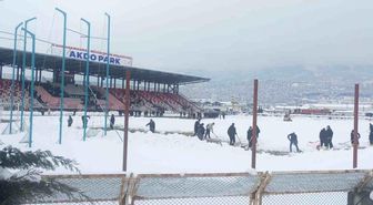 Kahramanmaraş İstiklalspor 1461 Trabzon FK maçı kar sebebiyle ertelendi
