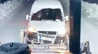 Mahsur kalan araçlar kurtarıldı