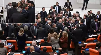 Meclis'te yumruklaşmaya varan kavga! Oturuma iki kez ara verildi