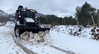 Osmaniye'de kar yağışı hayatı olumsuz etkiledi