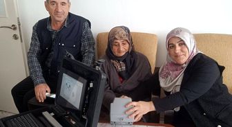 Sinop'ta evde kimlik kartı başvurusu hizmeti sürüyor