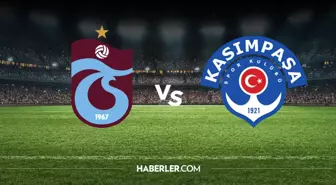 Trabzonspor 11'i! Süper Lig TS Kasımpaşa maç kadrosu ilk 11'ler belli oldu mu? Trabzonspor Kasımpaşa maç kadrosu ilk 11!