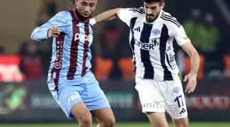 Trendyol Süper Lig: Trabzonspor: 0 Kasımpaşa: 0 (İlk yarı)