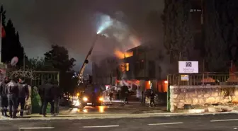 Adana'da fabrika yangını