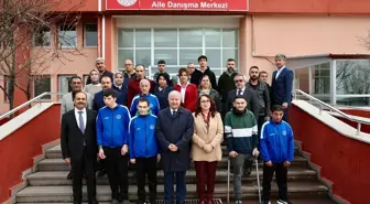 Aksaray Valisi Duru, Aksaray Bakım, Rehabilitasyon ve Aile Danışma Merkezini ziyaret etti