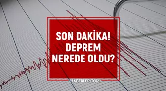 Bursa'da deprem mi oldu? 24 Ocak Cumartesi Bursa'da deprem mi oldu en son ne zaman deprem oldu, depremin şiddeti belli mi?