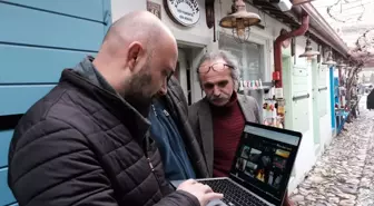 Çorum'da Dikiciler Arastası esnafı AA'nın 'Yılın Kareleri' oylamasına katıldı