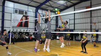 Çukuca'da düzenelen voleybol turnuvası tamamlandı