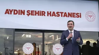 Cumhurbaşkanı Yardımcısı Yılmaz Aydın Şehir Hastanesi'nin açılışında konuştu Açıklaması