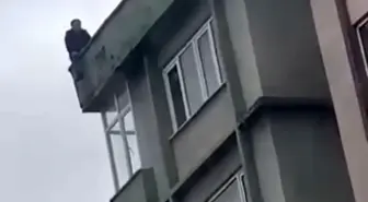 Eşiyle kavga edince barışmak için intihara kalkıştı