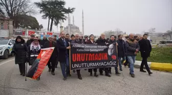 Gazeteci yazar Uğur Mumcu Edirne'de anıldı