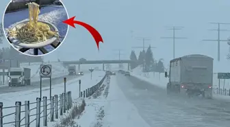 Minneapolis buz kesti! Makarna bile havada dondu