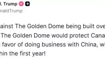 Trump'tan Kanada'ya Grönland tepkisi: 'Altın Kubbe'ye karşı çıkarken, Çin ile iş yapmayı tercih ettiler'