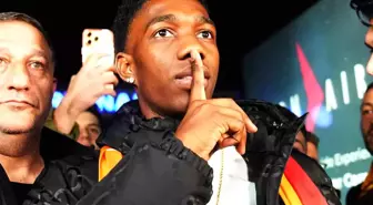 Galatasaray'ın yeni transferi Yaser Asprilla, İstanbul'a geldi