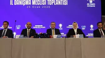Gençlik ve Spor Bakanı Bak, Eskişehir'de AK Parti İl Danışma Meclisi Toplantısı'nda konuştu Açıklaması