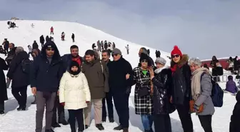 Görme engelliler Erciyes'te kaynaştı