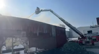 Hatay'da mobilya atölyesinde yangın