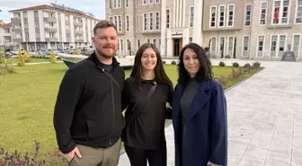 İngiltere'den Vietnam'a yürüyen 2 arkadaş, Samsun'a geldi