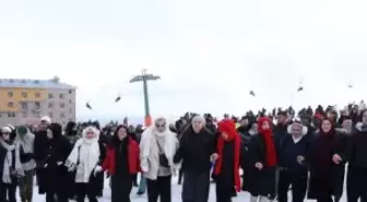 Samsun'da düzenlenen festivalde 1 ton hamsi ikram edildi