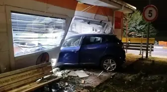 Silivri'de akollü sürücü kantar binasına çarptı: 1 ölü