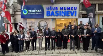 Tekirdağ'da 'Uğur Mumcu Basınevi' açıldı