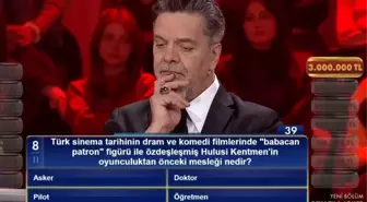Türk sinema tarihinin dram ve komedi filmlerinde 'babacan patron' figürü ile özdeşleşmiş Hulusi Kentmen'in oyunculuktan önceki mesleği nedir?