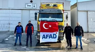 Türkiye, Aynularab'a 11 tır insani yardım malzemesi sevk etti