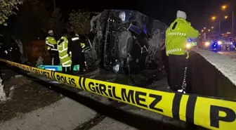 Adana'da devrilen otobüsteki 8 kişi yaralandı