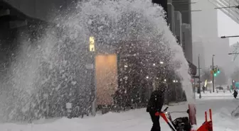 Albüm: ABD'nin New York Kentinde Kış Fırtınası Hayatı Felç Etti