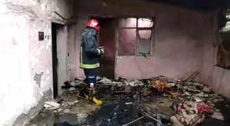 Antalya'da gecekonduda yangın