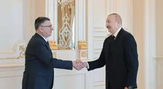 Azerbaycan Cumhurbaşkanı Aliyev, İsrail Dışişleri Bakanı Saar'ı kabul etti