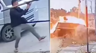 Belediye başkanının makam aracına roketatarlı saldırı