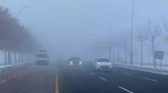 Diyarbakır'da sis etkili oldu