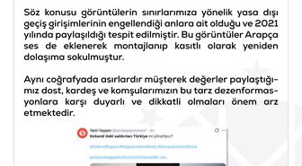 DMM: 'Suriye ordusunun yürüttüğü operasyonların Şam hükümetine ait bir karargahtan Türkçe talimatlarla koordine edildiği' iddiası doğru değildir