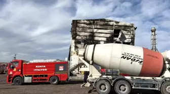 Elektrik üretim tesisinde çıkan yangın kontrol altına alındı