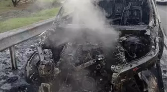 Esenyurt'ta seyir halindeki cipte yangın çıktı