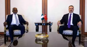 Fidan, Nijeryalı mevkidaşı Tuggar ile Ankara'da görüştü