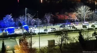 Kaza sonrası kavgaya tutuştular