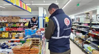 Ramazan ayı öncesi Tunceli'de zincir marketlere fahiş fiyat denetimi