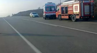 Sinop'ta kontrolden çıkan otomobil şarampole devrildi: 5 yaralı