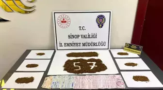 Sinop'ta narkotik operasyonları: 3 tutuklama